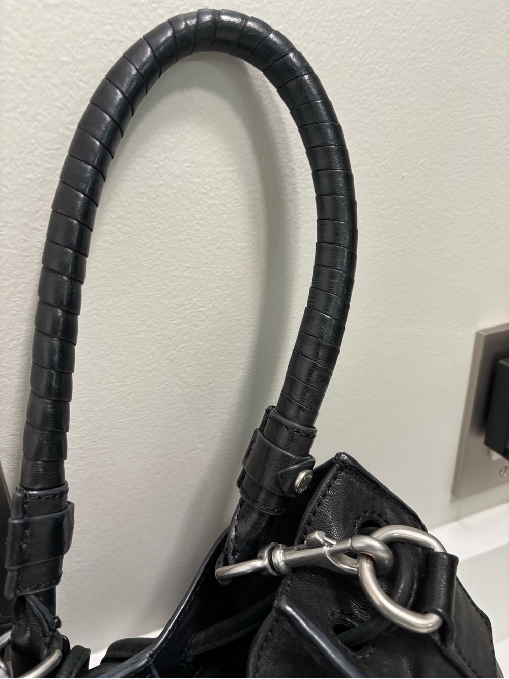 Frye Demi Hobo Shoulder Bag / Tote in Black Leather and Wallet - Picture 9 of 12